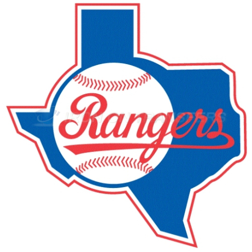 Texas Rangers Iron-on Stickers (Heat Transfers)NO.1971